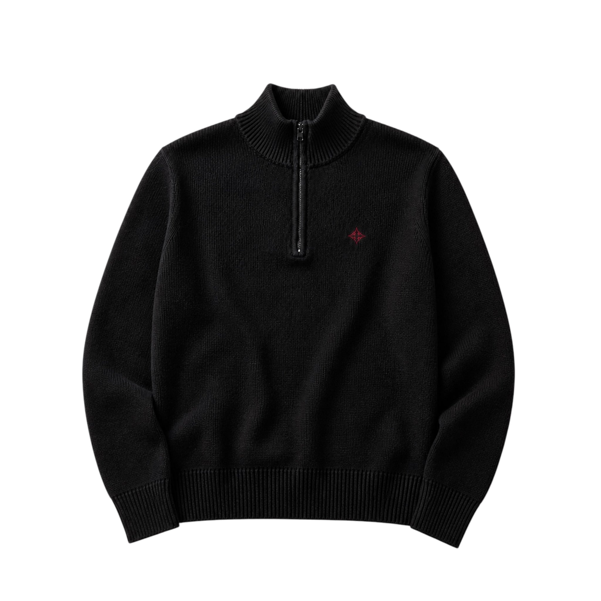 Black Quarter Zip